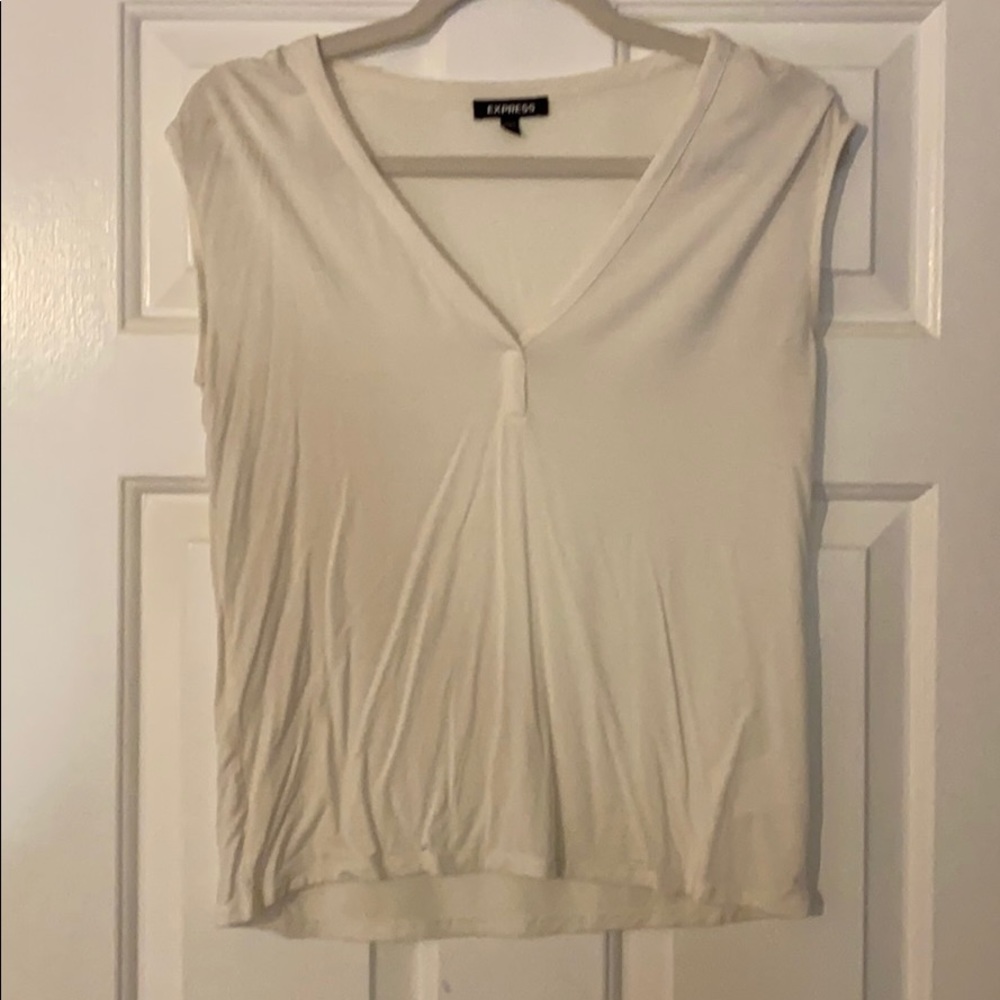 White v neck